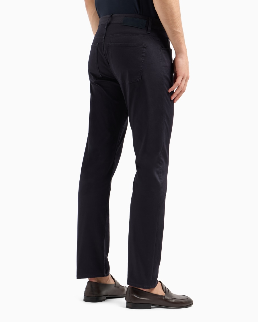 The world of armani PANTALONE 5 TASCHE REGULAR FIT IN COTONE STRETCH Convenienza