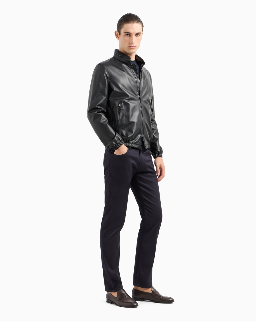 The world of armani PANTALONE 5 TASCHE REGULAR FIT IN COTONE STRETCH Convenienza