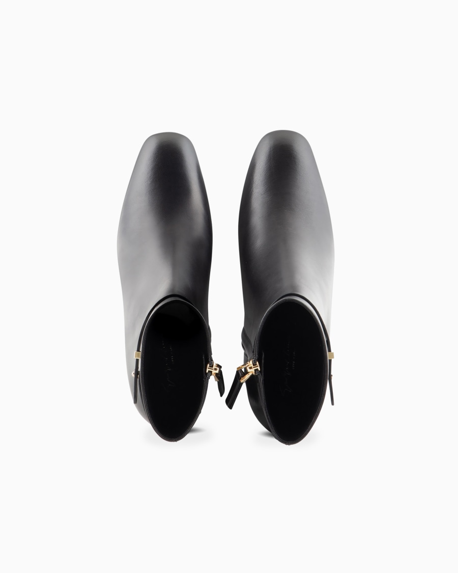 The world of armani STIVALETTI CON TACCO IN NAPPA Outlet