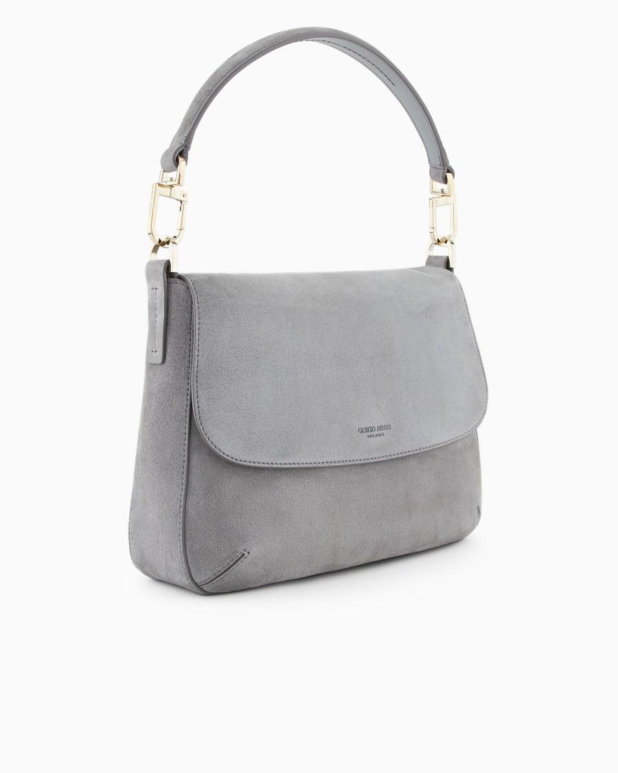 The world of armani BORSA A MANO MEDIA LA PRIMA SOFT IN SUEDE ASV Vendite Flash