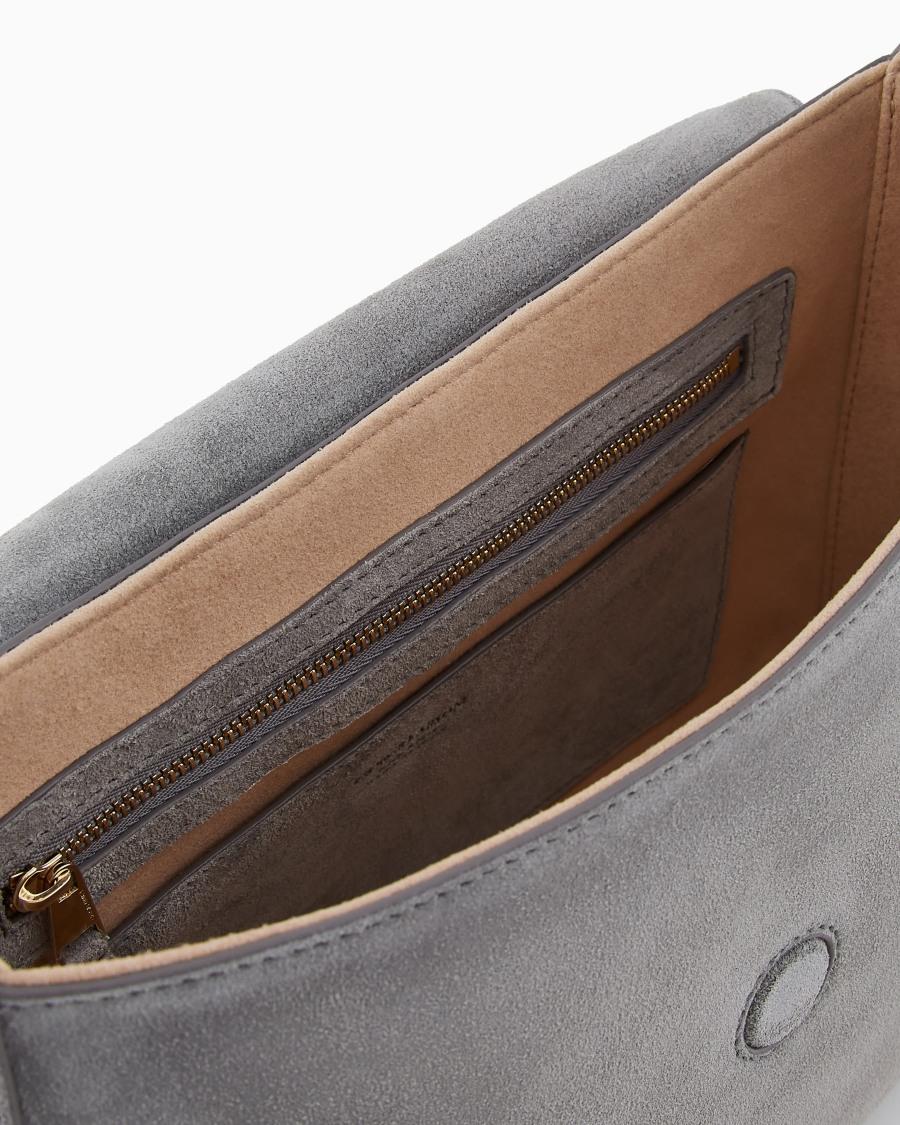 The world of armani BORSA A MANO MEDIA LA PRIMA SOFT IN SUEDE ASV Vendite Flash