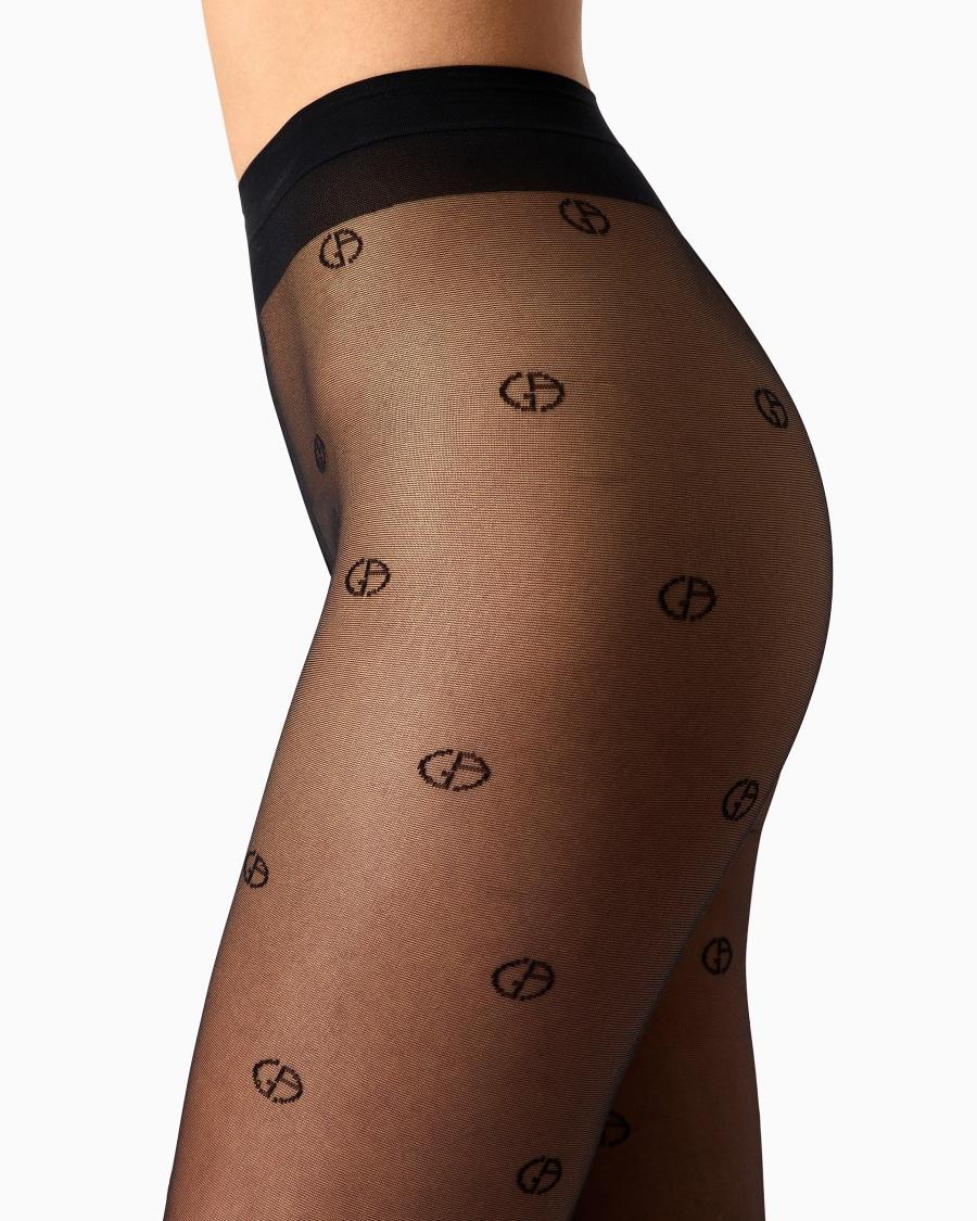 The world of armani COLLANT 20 DENARI CON MOTIVO GA 2025