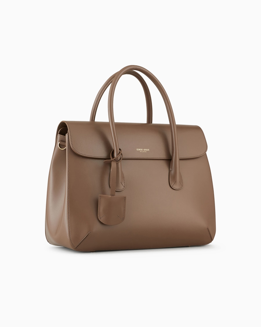 The world of armani BAULETTO GRANDE LA PRIMA IN PELLE PALMELLATA Qualità
