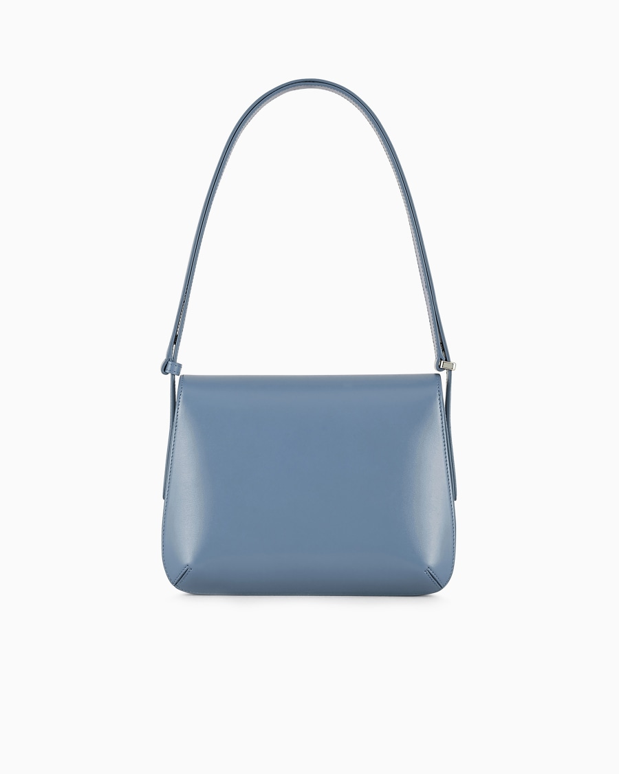 The world of armani BORSA MEDIA LA PRIMA IN PELLE PALMELLATA Vendita