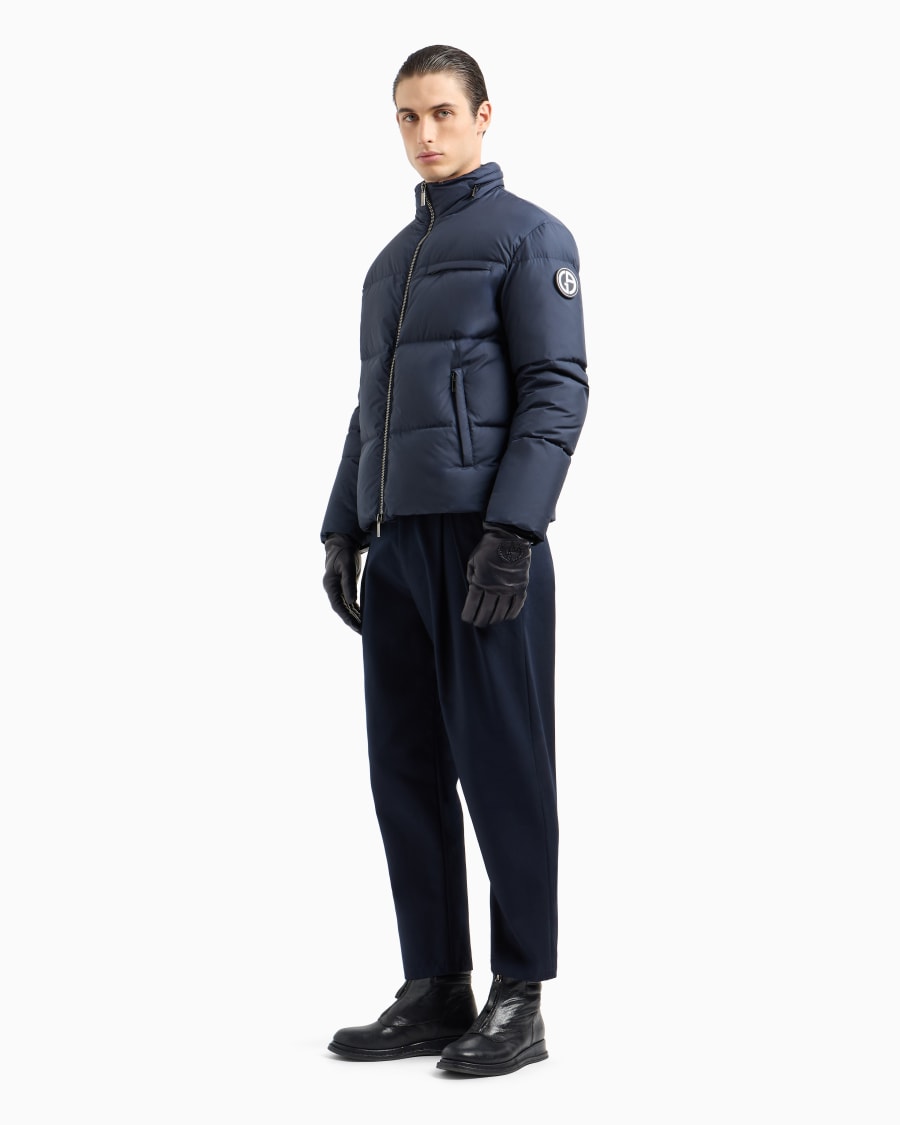 The world of armani BOMBER IMBOTTITO IN PIUMA D'OCA ASV Vendita Calda