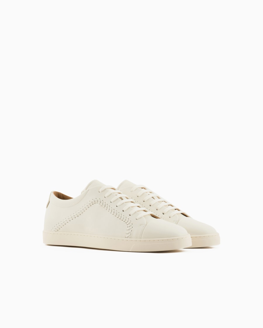 The world of armani SNEAKERS IN NAPPA Vendita Economica