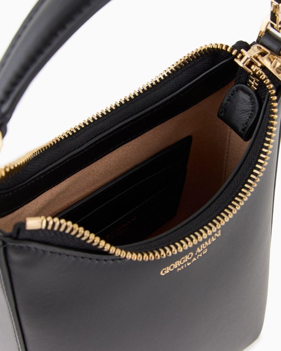 The world of armani HOBO BAG PICCOLA LA PRIMA IN PELLE Convenienza