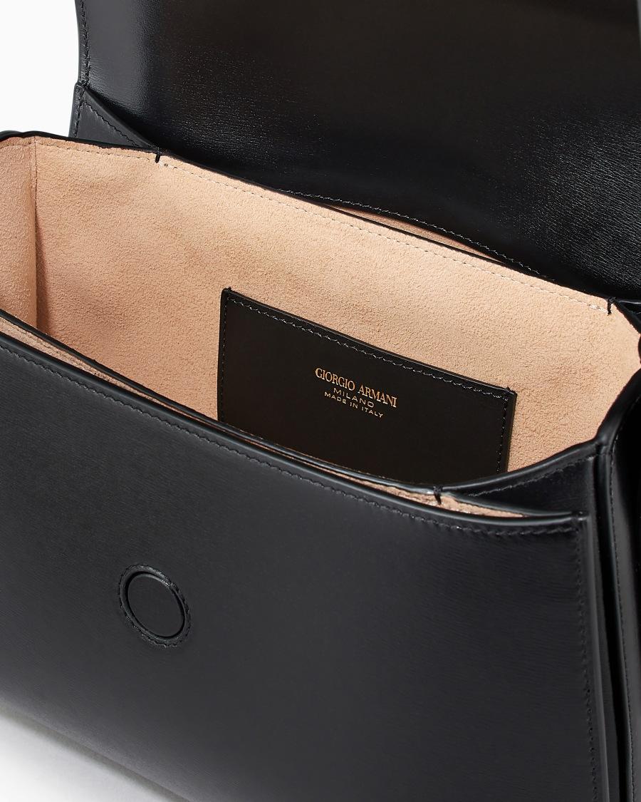 The world of armani BORSA MEDIA LA PRIMA IN PELLE PALMELLATA I Più Venduti