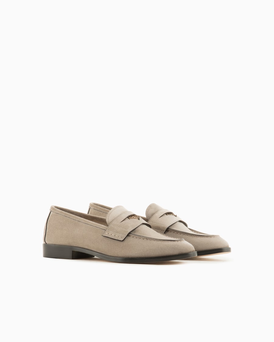 The world of armani MOCASSINI IN SUEDE Italy