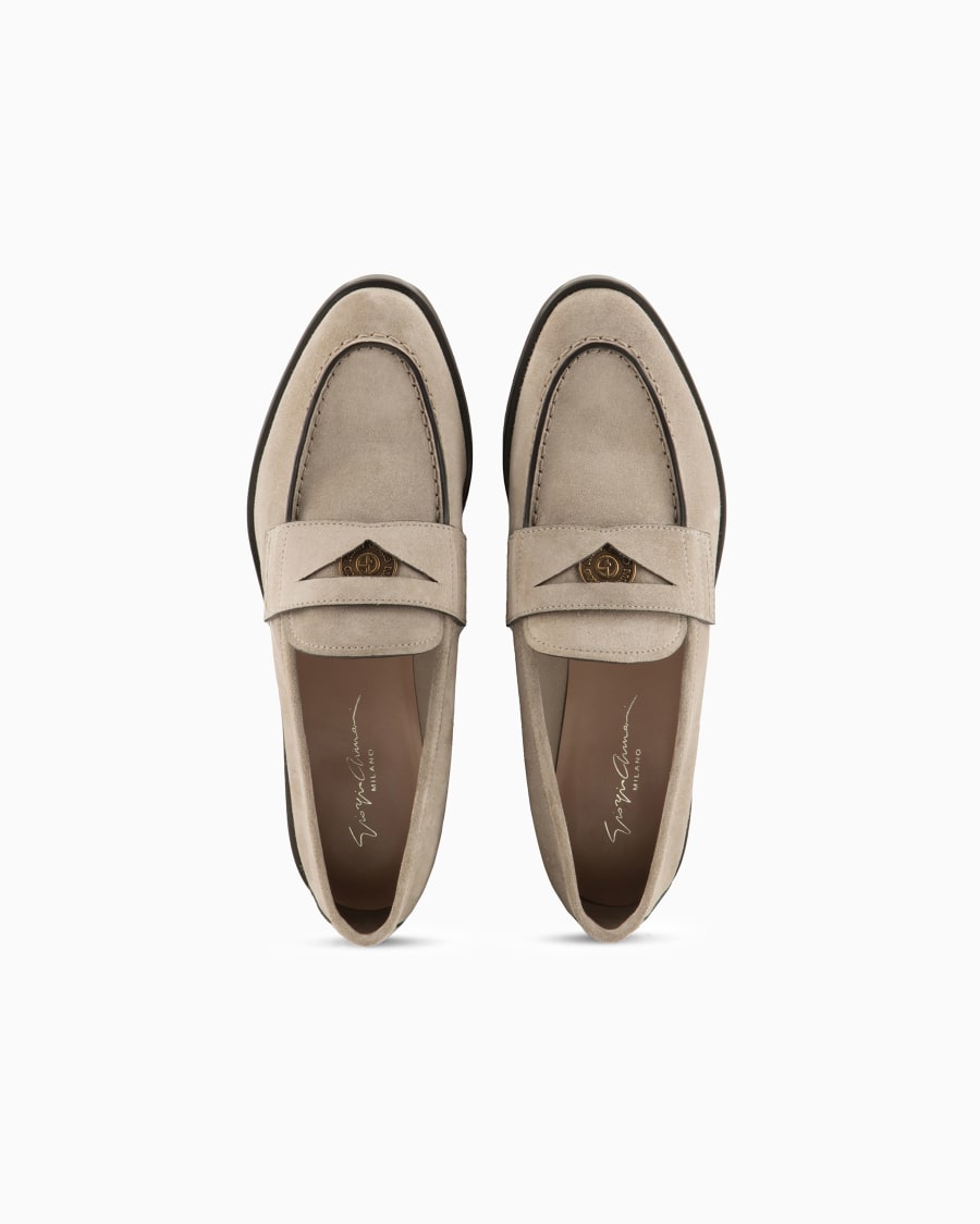 The world of armani MOCASSINI IN SUEDE Italy
