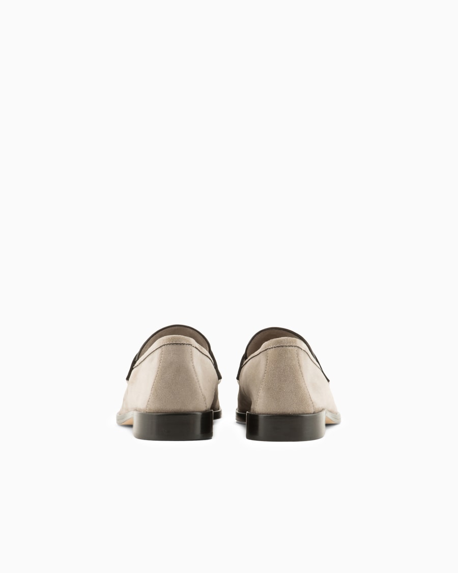 The world of armani MOCASSINI IN SUEDE Italy