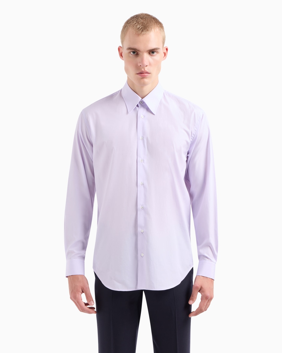 The world of armani CAMICIA REGULAR FIT IN COTONE Offerte