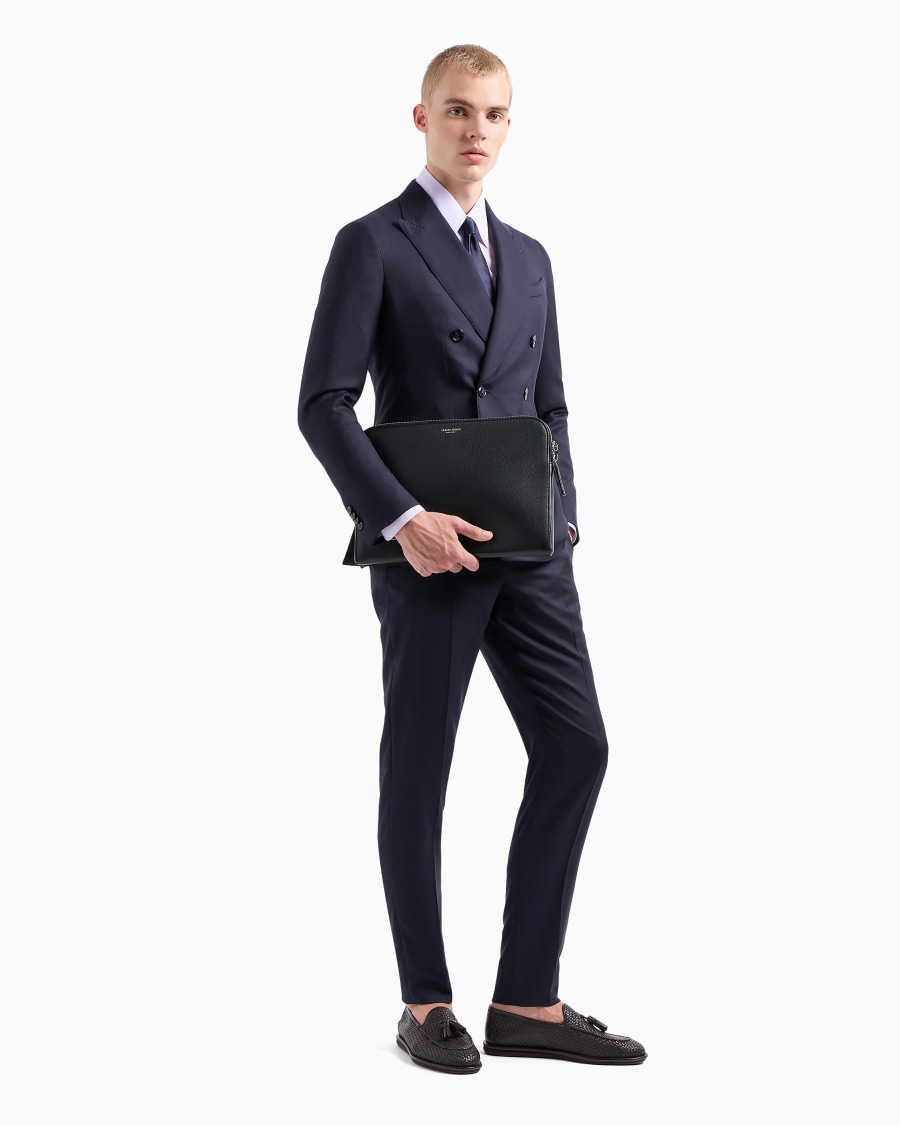 The world of armani CAMICIA REGULAR FIT IN COTONE Offerte