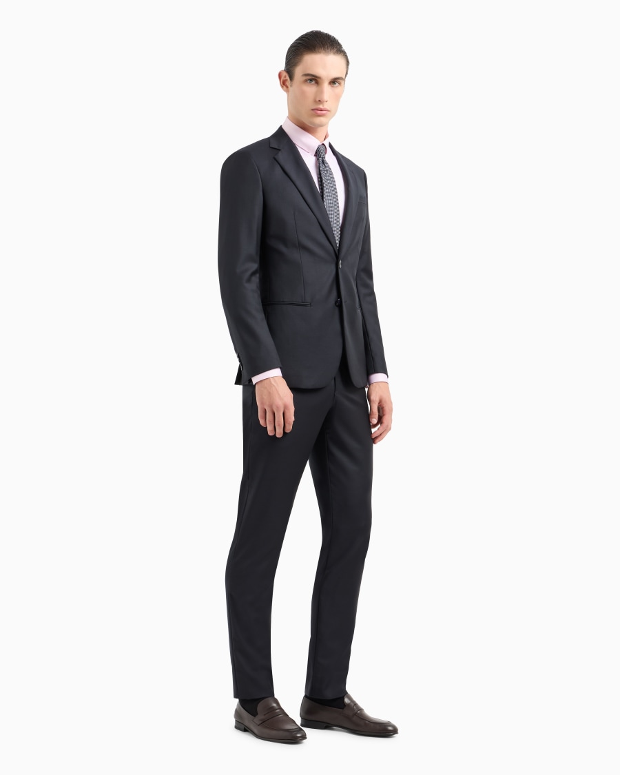 The world of armani CAMICIA IN TWILL DI COTONE Negozio