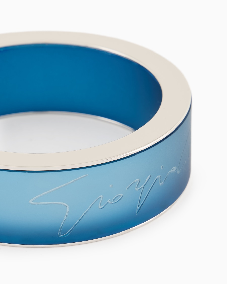 The world of armani BRACCIALE RIGIDO CON LOGO SIGNATURE Italia