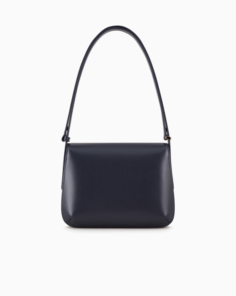 The world of armani BORSA MEDIA LA PRIMA IN PELLE PALMELLATA Pezzi Unici