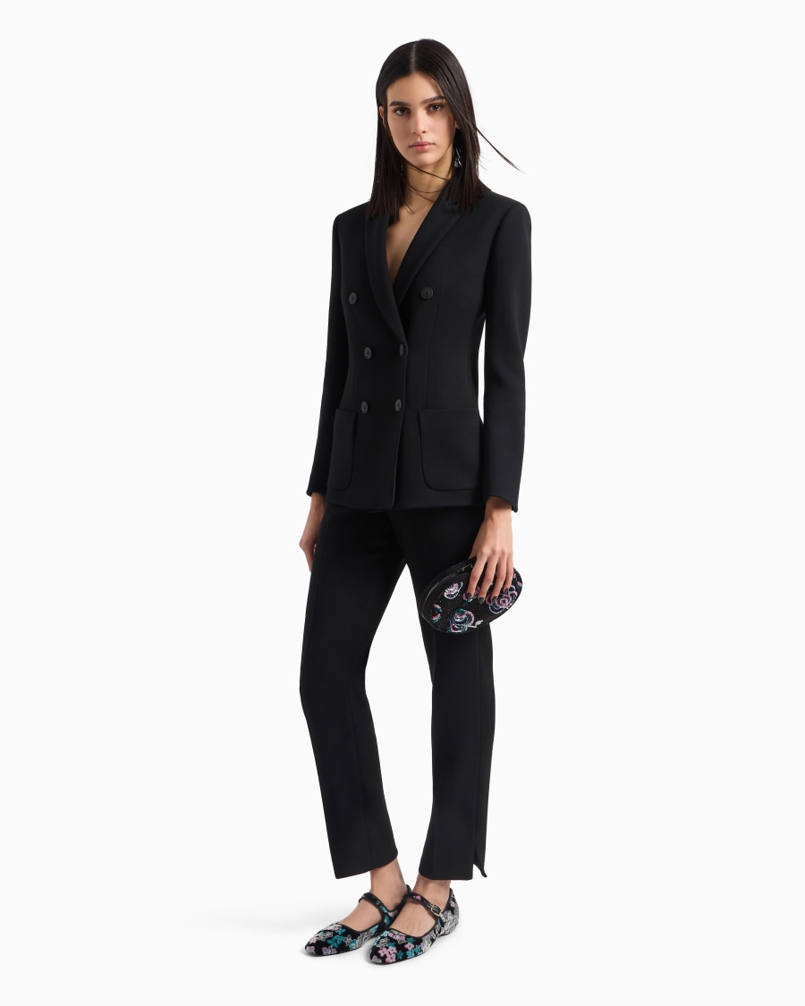 The world of armani GIACCA DOPPIOPETTO IN LANA DOUBLE STRETCH Online