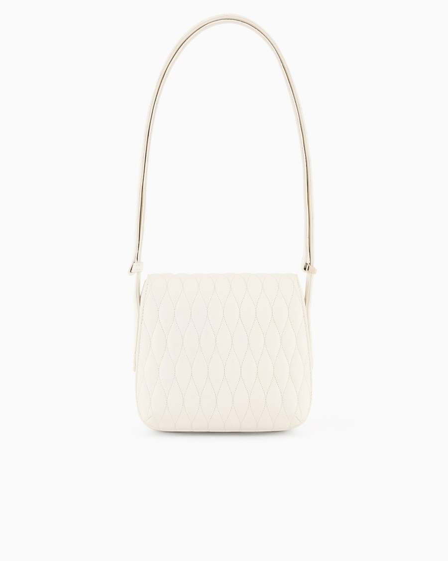 The world of armani BORSA LA PRIMA IN NAPPA TRAPUNTATA MOTIVO ONDE Offerta Giorno del Papà