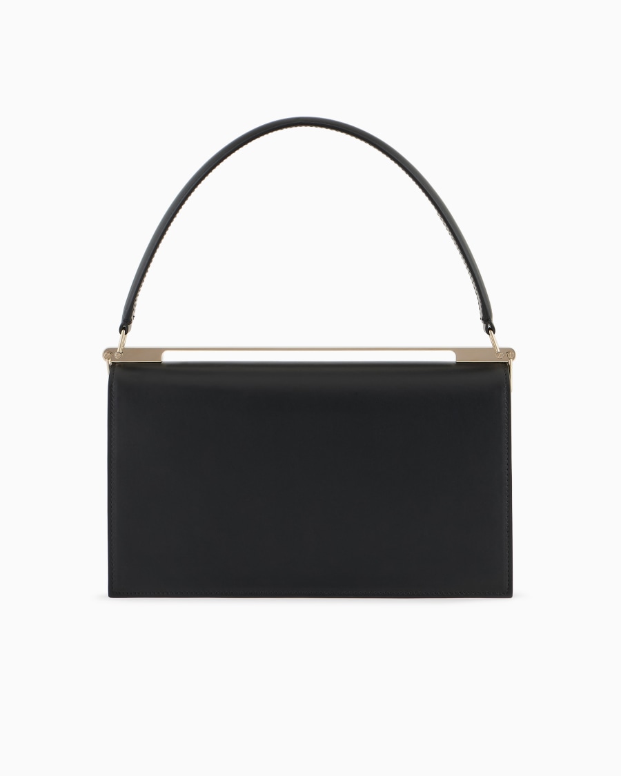 The world of armani BORSA A MANO MEDIA IN PELLE CON TRACOLLA Offerta San Valentino
