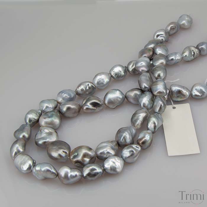 Trimi Gioielli Collana con perle di Tahiti Sottocosto
