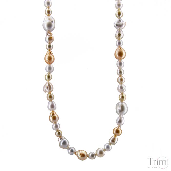 Trimi Gioielli Collana con perle Australiane