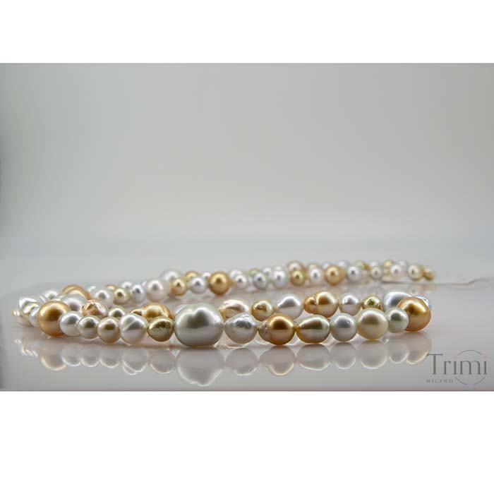 Trimi Gioielli Collana con perle Australiane Sconto