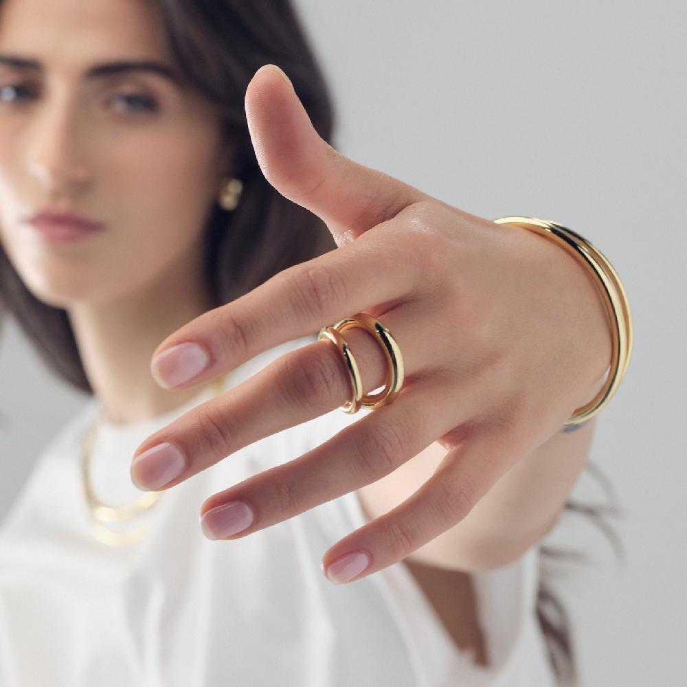 Unoaerre Anello dorato | UNOAERRE Gioielli Qualità
