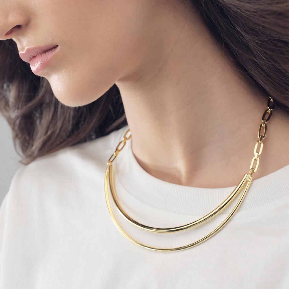 Unoaerre Collana in bronzo dorato | UNOAERRE Gioielli Affare Del Giorno