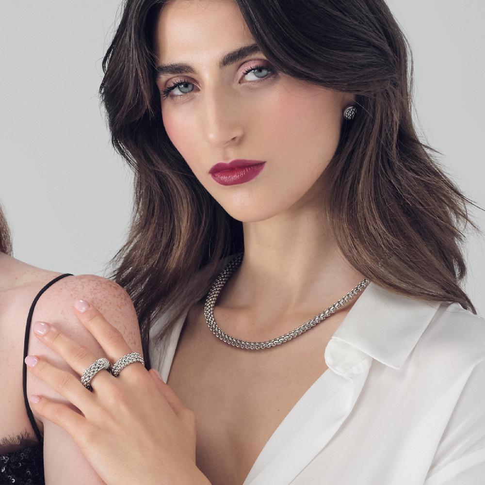 Unoaerre Anello in argento e zirconi | UNOAERRE Gioielli Economico