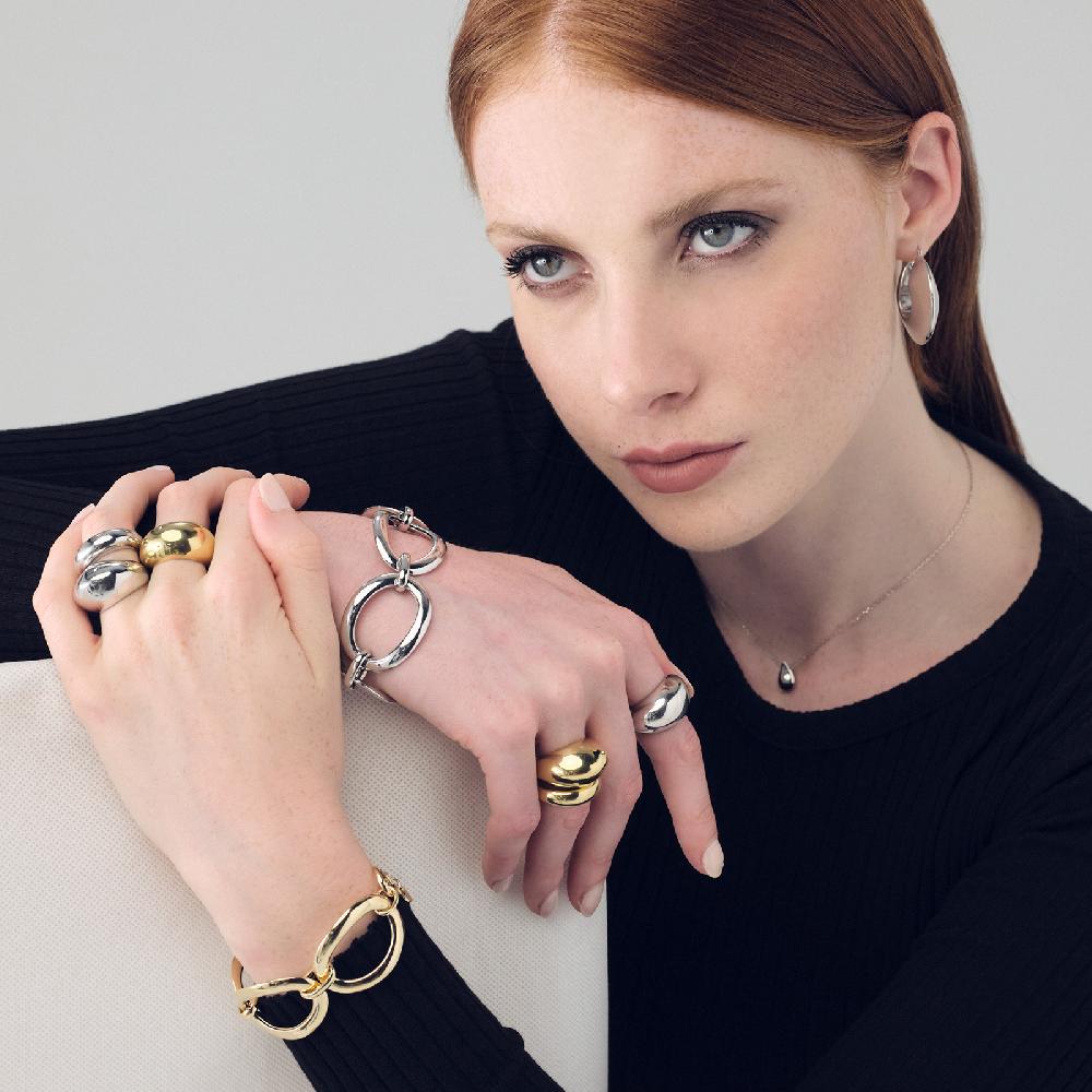Unoaerre Orecchini in argento maxi | UNOAERRE Gioielli Saldi Di Fabbrica