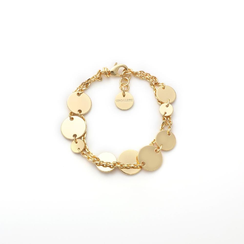 Unoaerre Bracciale con charms dorato | UNOAERRE Gioielli 2025