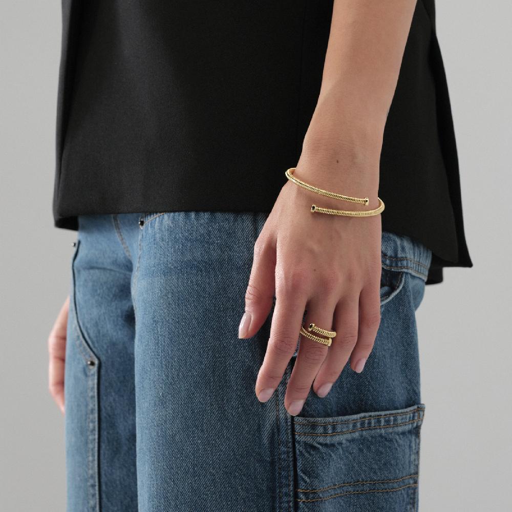 Unoaerre Bracciale chiodo dorato | UNOAERRE Gioielli Nuovo