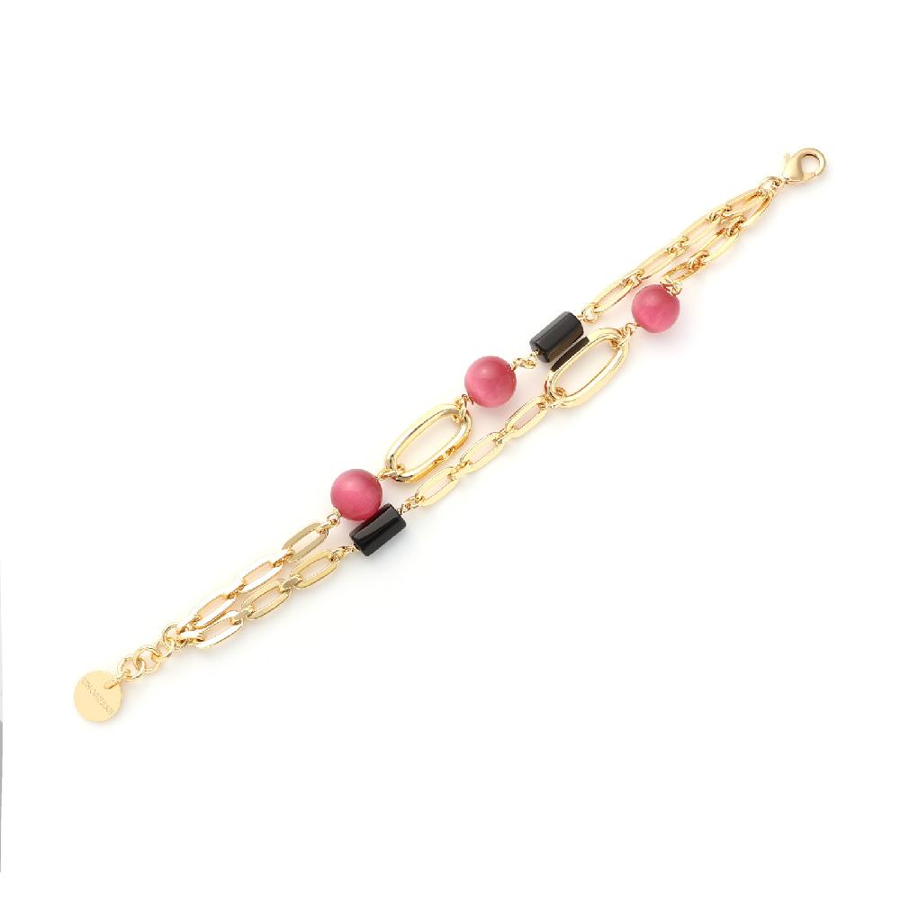 Unoaerre Bracciale pietre rosa | UNOAERRE Gioielli Qualità