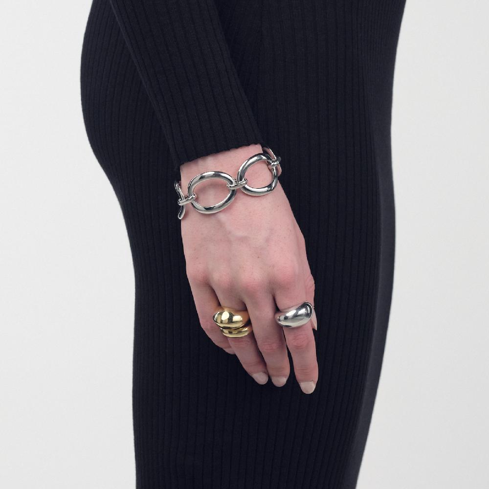 Unoaerre Bracciale catena ovale in argento | UNOAERRE Gioielli Consegna Veloce