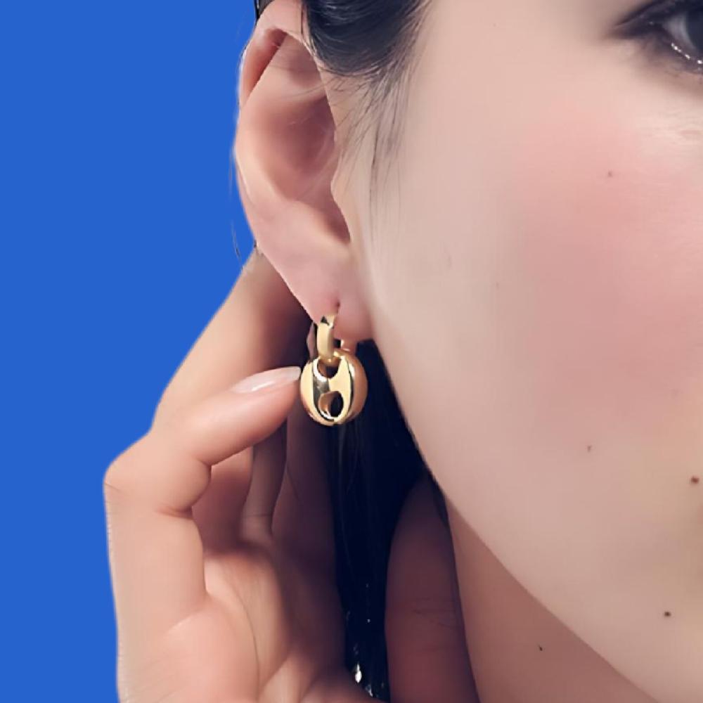 Unoaerre Orecchini donna in argento dorato | UNOAERRE Gioielli Offerta