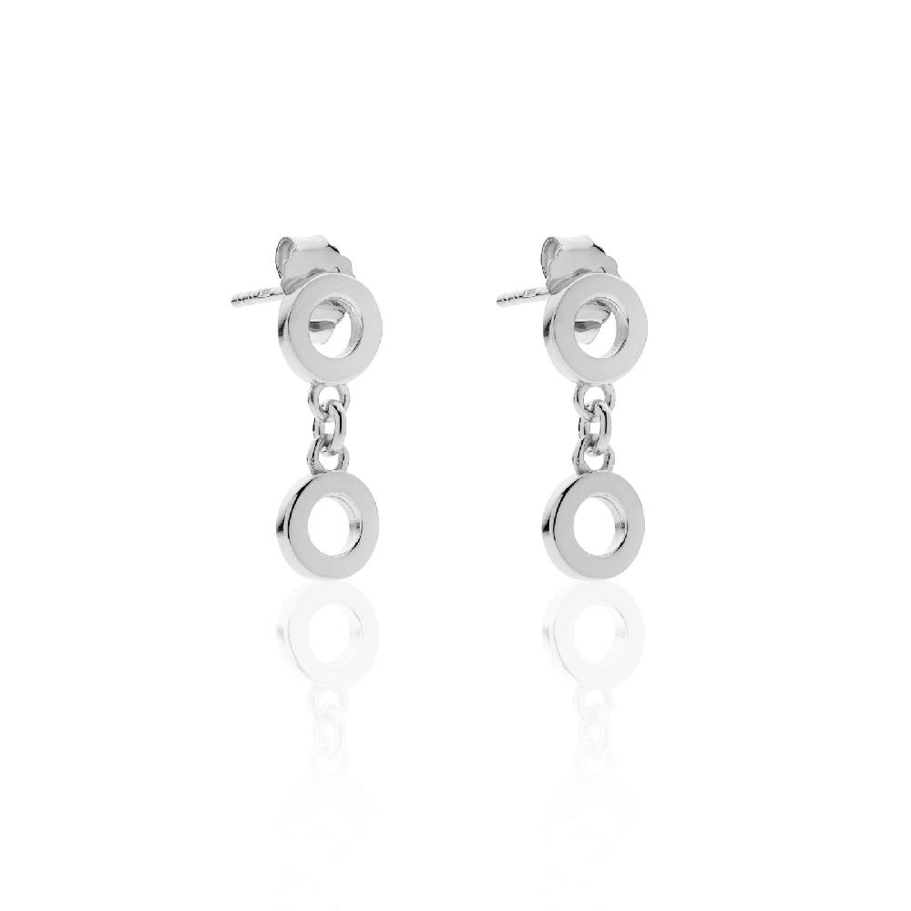 Unoaerre Orecchini in argento cerchietti | UNOAERRE Gioielli Vendita Economica