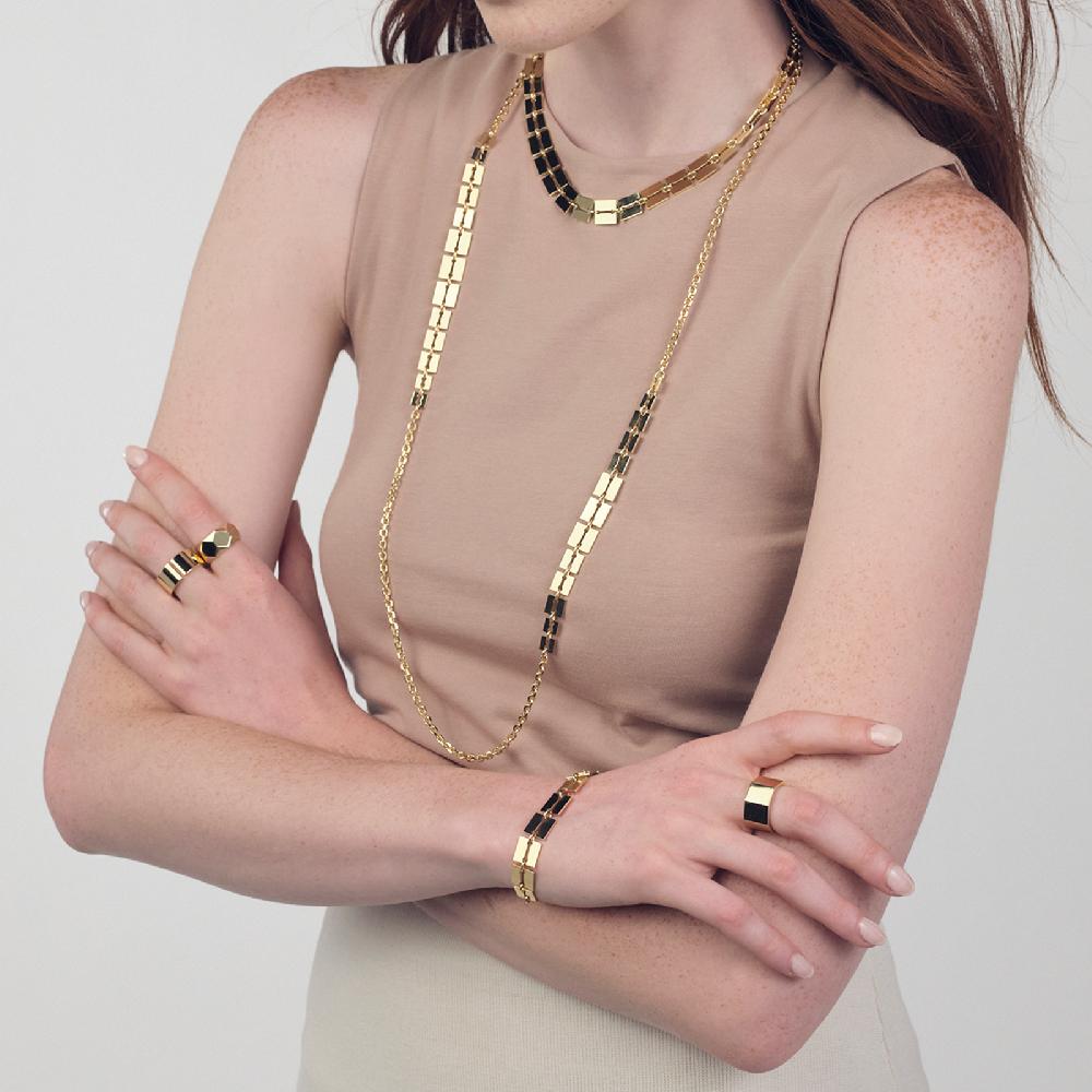 Unoaerre Collana dorata lunga | UNOAERRE Gioielli Outlet
