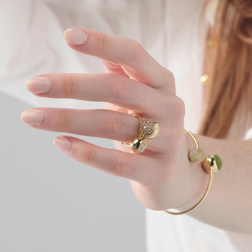 Unoaerre Anello in argento con pietre preziose | UNOAERRE Gioielli Sottocosto