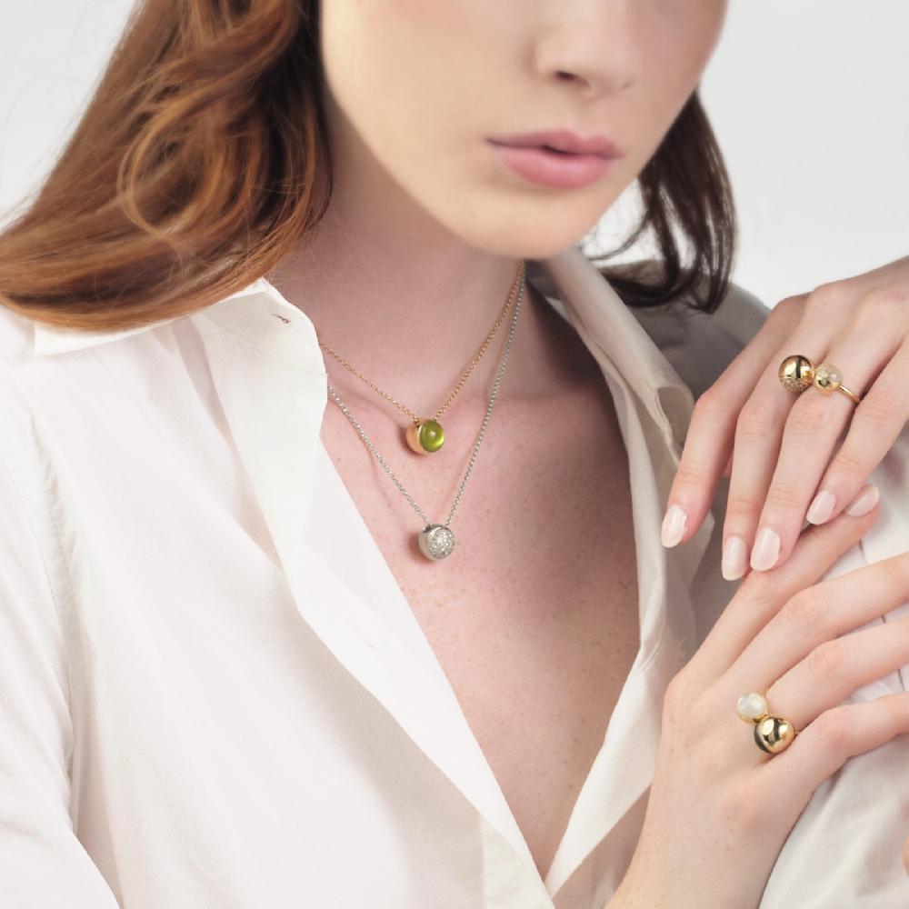 Unoaerre Anello in argento con pietre preziose | UNOAERRE Gioielli Sottocosto