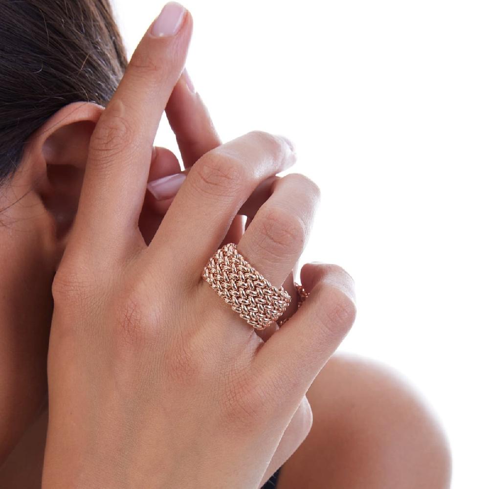 Unoaerre Anello in argento rosa | UNOAERRE Gioielli In Vendita
