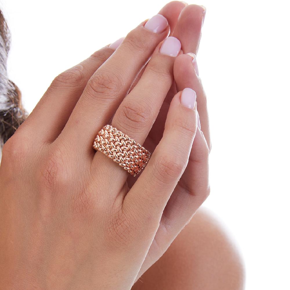 Unoaerre Anello in argento rosa | UNOAERRE Gioielli In Vendita