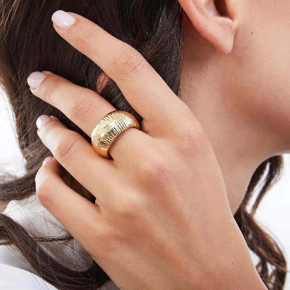 Unoaerre Anello in bronzo dorato 512217 | UNOAERRE Gioielli Outlet