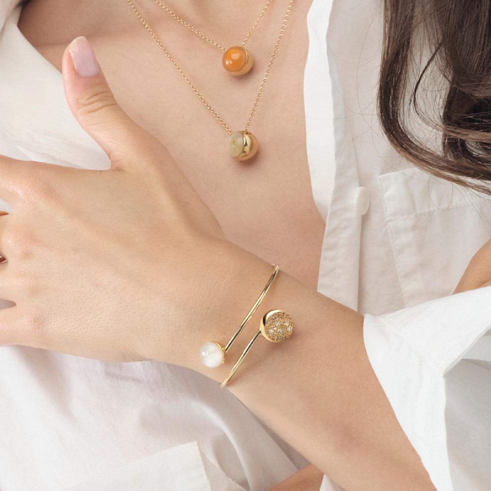 Unoaerre Bracciale in argento con pietre preziose | UNOAERRE Gioielli Qualità