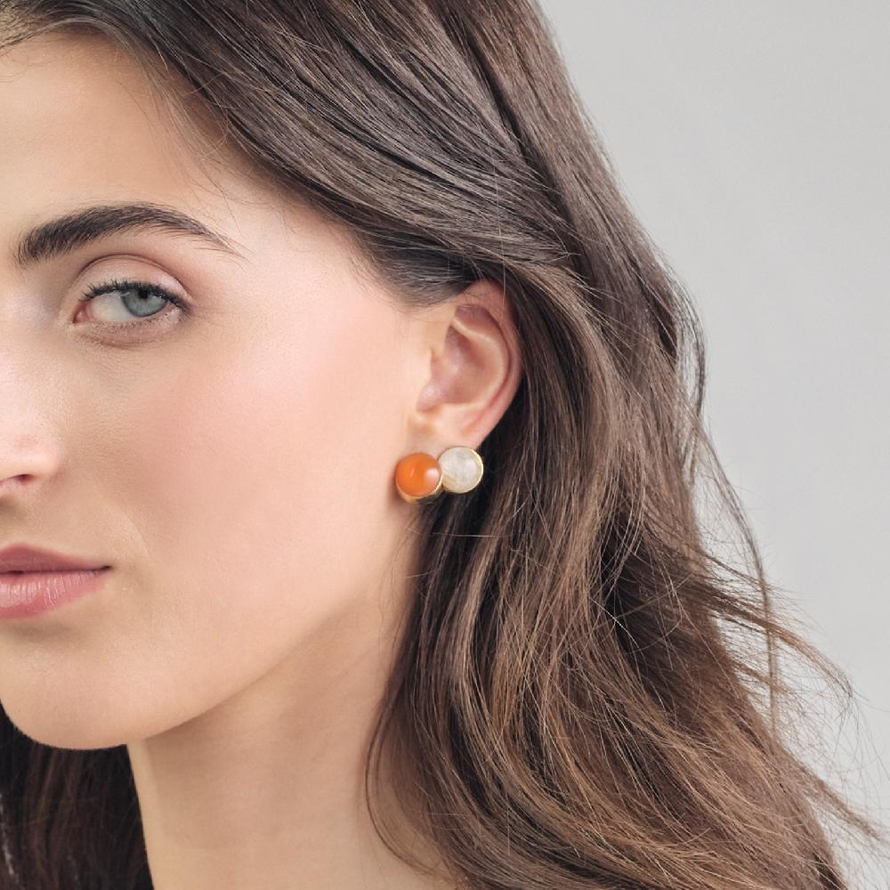 Unoaerre Orecchini in argento e quarzo | UNOAERRE Gioielli Promozione Limitata
