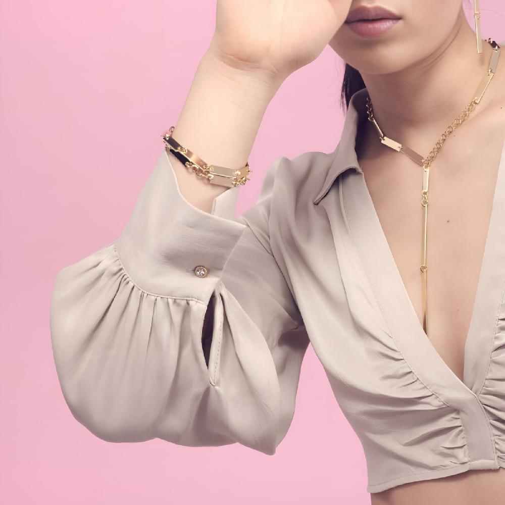 Unoaerre Bracciale catena dorata | UNOAERRE Gioielli Economico