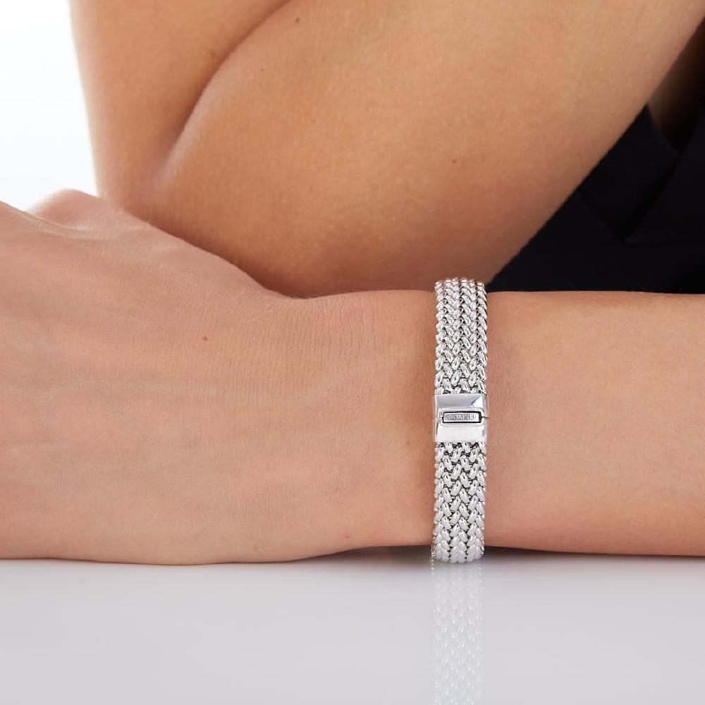 Unoaerre Bracciale in argento bianco 510198 | UNOAERRE Gioielli I Più Venduti