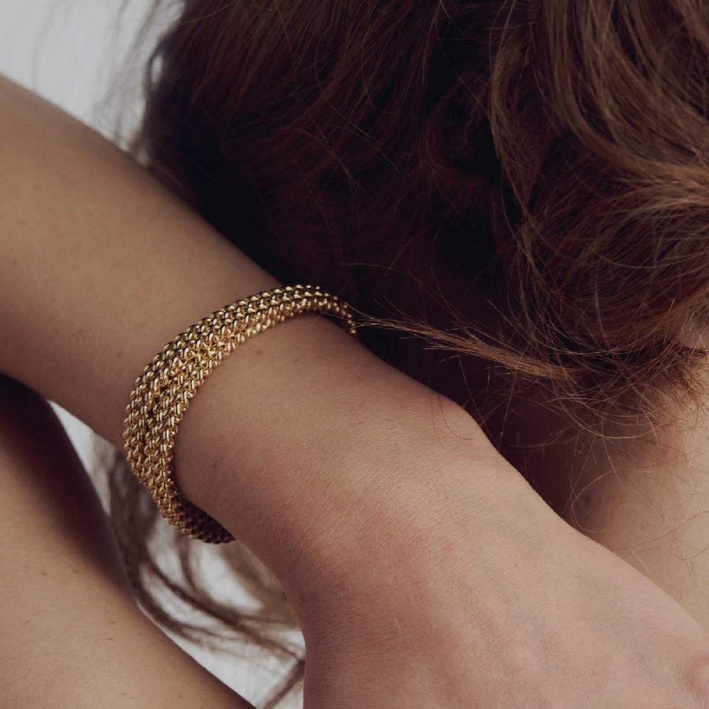 Unoaerre Bracciale argento bicolore | UNOAERRE Gioielli Nuova
