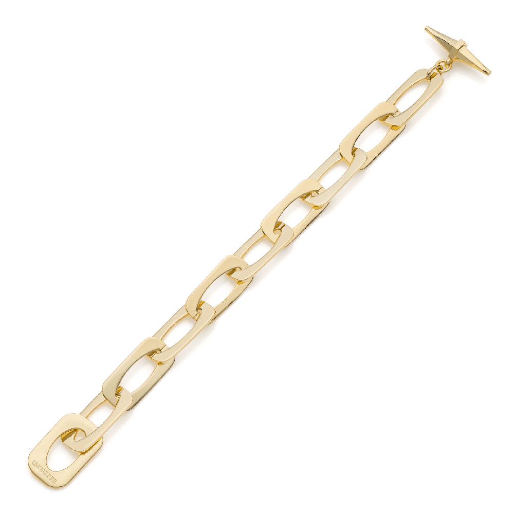 Unoaerre DINAMICA Bracciale dorato catena | UNOAERRE Gioielli In Linea