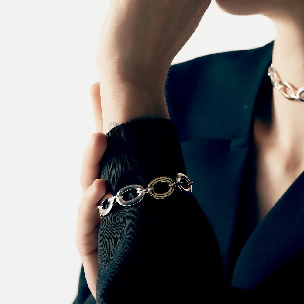 Unoaerre Bracciale donna bicolore Infinity | UNOAERRE Gioielli Fino Al -60%