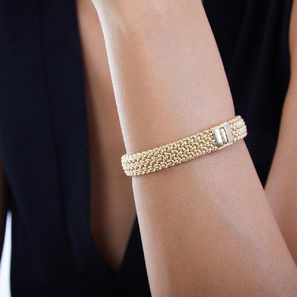 Unoaerre Bracciale in argento dorato 510197 | UNOAERRE Gioielli Vendita Calda
